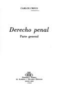 Cover of: Derecho penal.