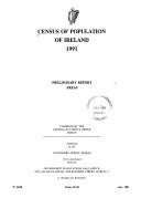 Cover of: Census of population of Ireland, 1991. by compiled by the Central Statistics Office, Dublin.
