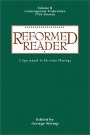 Cover of: Reformed Reader Volume 2 by George Stroup