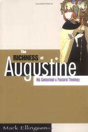 Cover of: The Richness Of Augustine by Mark Ellingsen