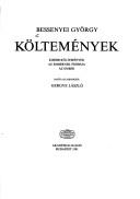 Cover of: Költemények