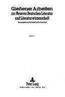 Cover of: Das Literarische Antlitz des Grenzlandes by Krzysztof A. Kuczyński, Thomas Schneider (Hrsg.).