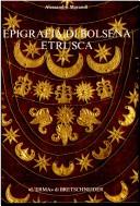 Epigrafia di Bolsena etrusca by Alessandro Morandi