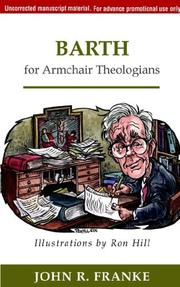Cover of: Barth for Armchair Theologians