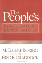 Cover of: The People's New Testament Commentary