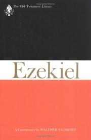 Cover of: Otl-Ezekiel (Old Testament Library)