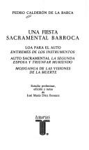 Cover of: Una fiesta sacramental barroca