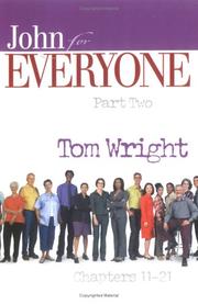 Cover of: John for Everyone by Tom Wright