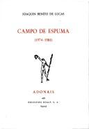 Cover of: Campo de espuma: 1974-1981