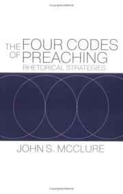 Cover of: The Four Codes of Preaching by John S. McClure