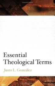 Essential theological terms by Justo L. González