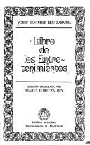 Cover of: Libro de los entretenimientos by Joseph ben Meir Ibn Zabara