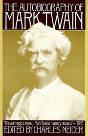 Cover of Autobiography of Mark Twain