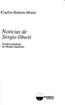 Cover of: Noticias de Sergio Oberti