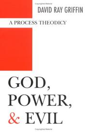 God, power, and evil by David Ray Griffin
