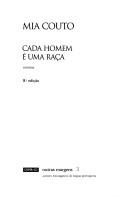 Cover of: Cada homem é uma raça: estórias