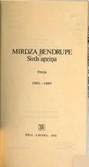 Cover of: Sirds apzin̦a