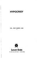 Cover of: Hypocrisy