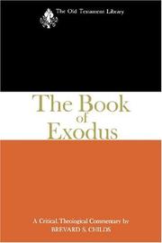 Cover of: Book of Exodus (Old Testament Library)