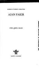 Cover of: Ajan Fakir by Abdul Malik