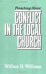 Cover of: Preaching about conflict in the local church