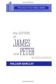 Cover of: The letters of James and Peter