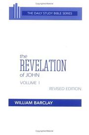 Cover of: Revelation of John (The Daily Study Bible Series. -- Rev. ed) | W. Barclay