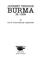 Cover of: Journey through Burma in 1936