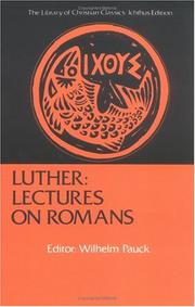 Luther by Martin Luther