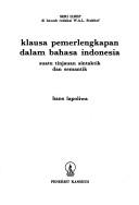 Klausa pemerlengkapan dalam bahasa Indonesia by Hans Lapoliwa