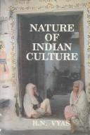 Cover of: Nature of Indian culture
