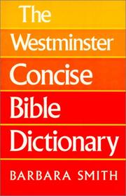 The Westminster concise Bible dictionary