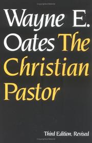 Cover of: The Christian pastor