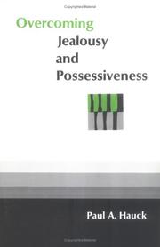 Cover of: Overcoming jealousy and possessiveness