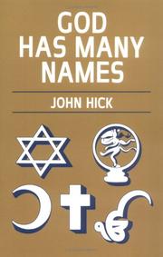 God has many names by John Harwood Hick