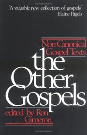Cover of: The Other gospels by edited by Ron Cameron.