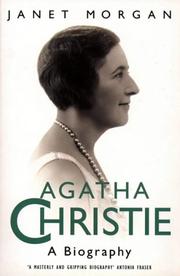 Cover of: Agatha Christie by Janet Morgan, Janet Morgan