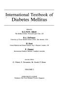 Cover of: International textbook of diabetes mellitus by edited by K.G.M.M. Alberti ... (et al.) ; associate editors, G. Viberti ... (et al.).