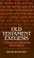 Cover of: Old Testament exegesis