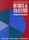 Cover of: Introduction to design and analysis