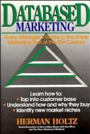 Cover of: Databased marketing by Herman Holtz