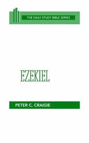 Cover of: Ezekiel by Peter C. Craigie, Peter C. Craigie