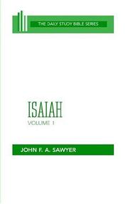Cover of: Isaiah, Volume 1: Chapters 1 to 32 (OT Daily Study Bible Series)