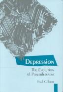 Cover of: Depression: the evolution of powerlessness