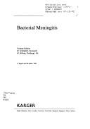 Cover of: Bacterial meningitis by Helmut Helwig, P. L. Girogi, Robert M. Suskind