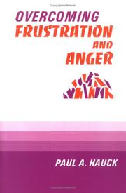 Cover of: Overcoming frustration and anger