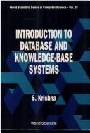 Cover of: Introduction to database and knowledge-base systems