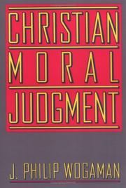 Cover of: Christian moral judgment