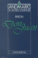Cover of: Byron, Don Juan