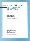Cover of: Social studies in elementary education by John Jarolimek
